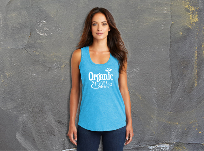 Custom imprinted Port & Company Core Cotton Tank Top for Anaheim, CA with a local business logo
